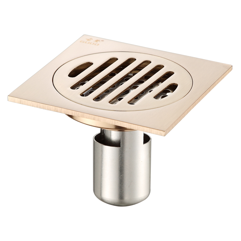 GUDO 古登优质全铜复古地漏 GD-T015-G（1箱=80套）