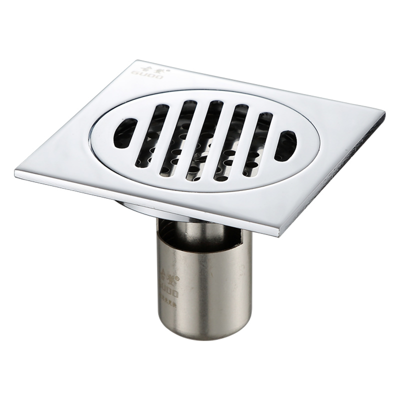 GUDO 古登优质两用全铜深水封地漏 GD-T028-G（1箱