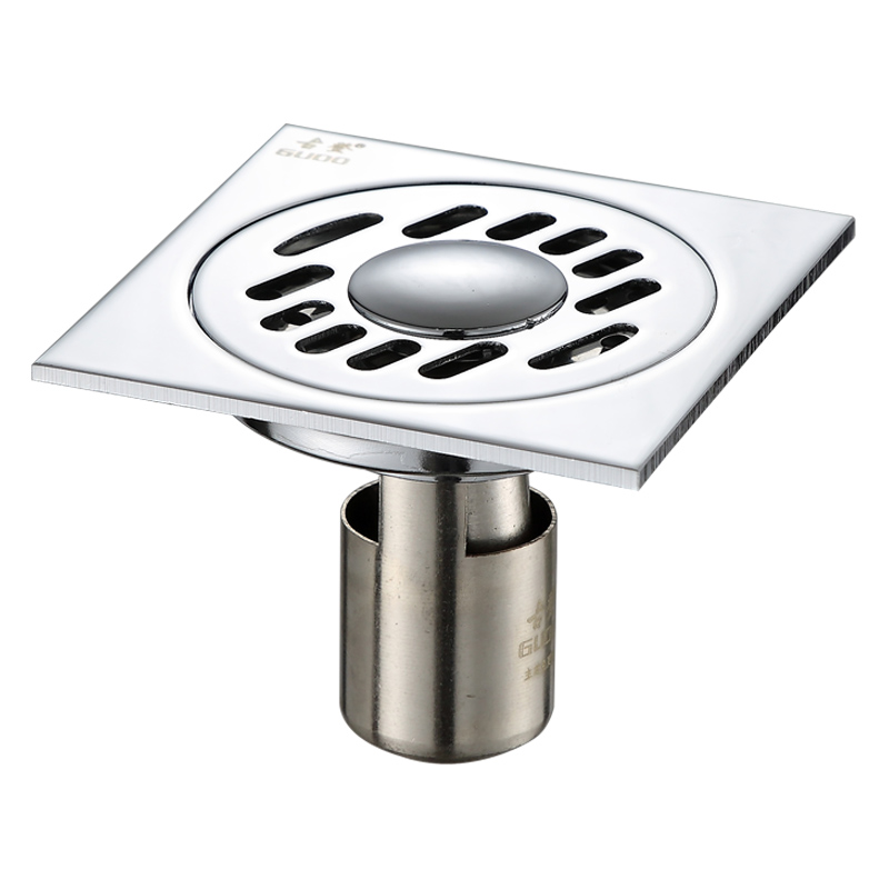 GUDO 古登优质两用全铜深水封地漏 GD-T028-G（1箱