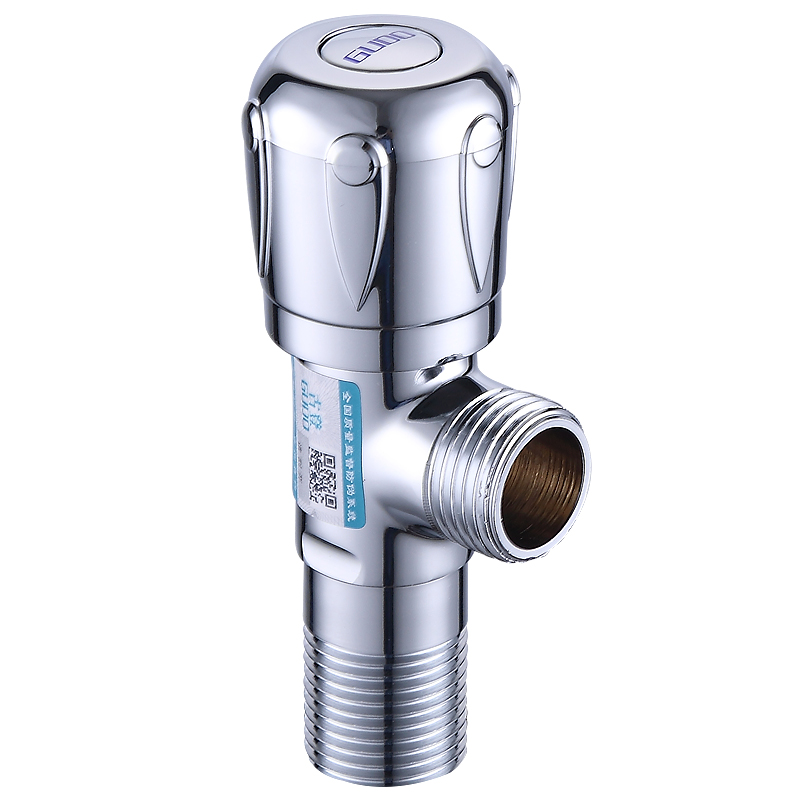 GUDO 古登全铜快开三角阀 GD-8125（1箱 = 120套）