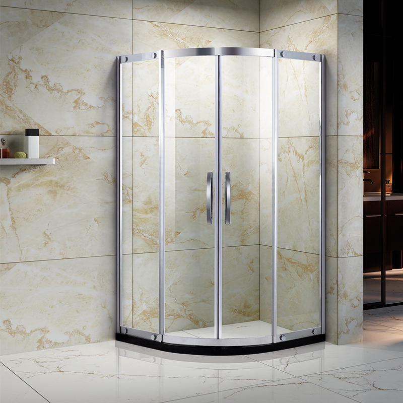 GUDO 古登不锈钢扇形淋浴房 GD-S3722