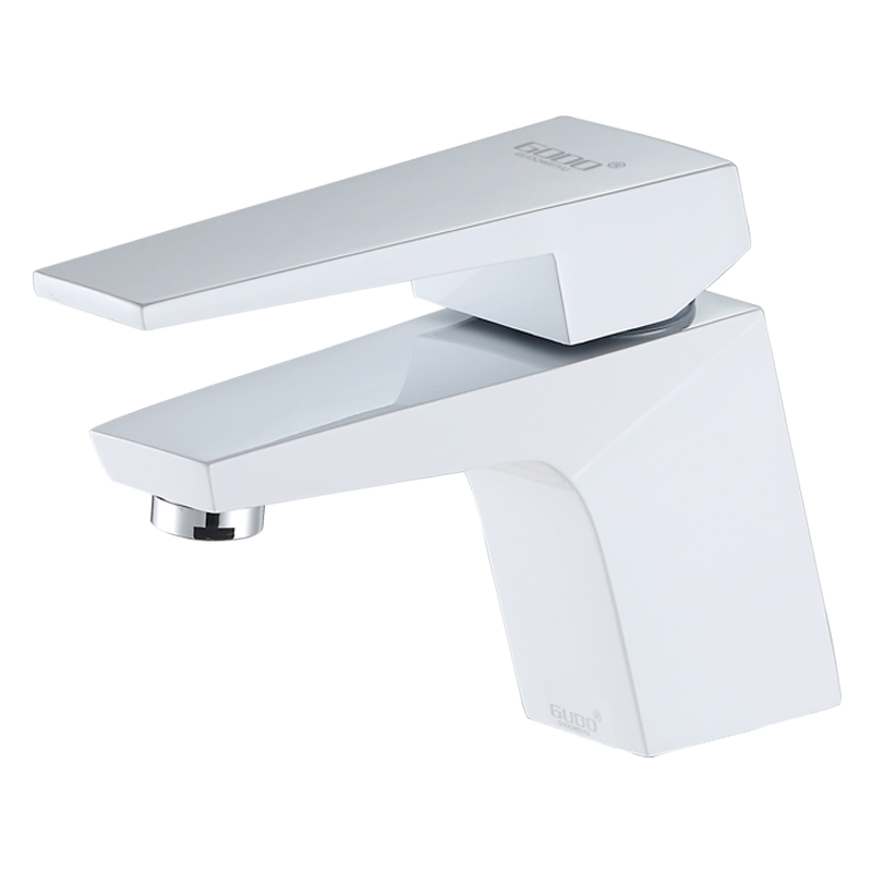 GUDO 古登全铜单把双控冷热面盆龙头 GD-6145（1箱