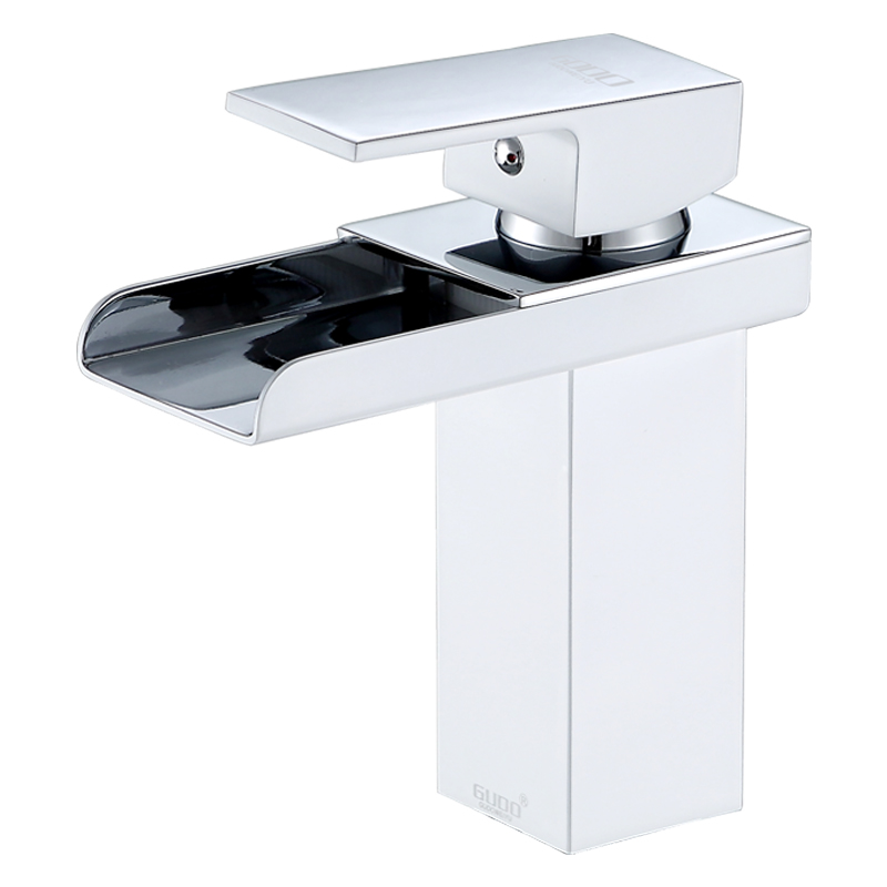 GUDO 古登全铜单把双控冷热面盆龙头 GD-6140（1箱