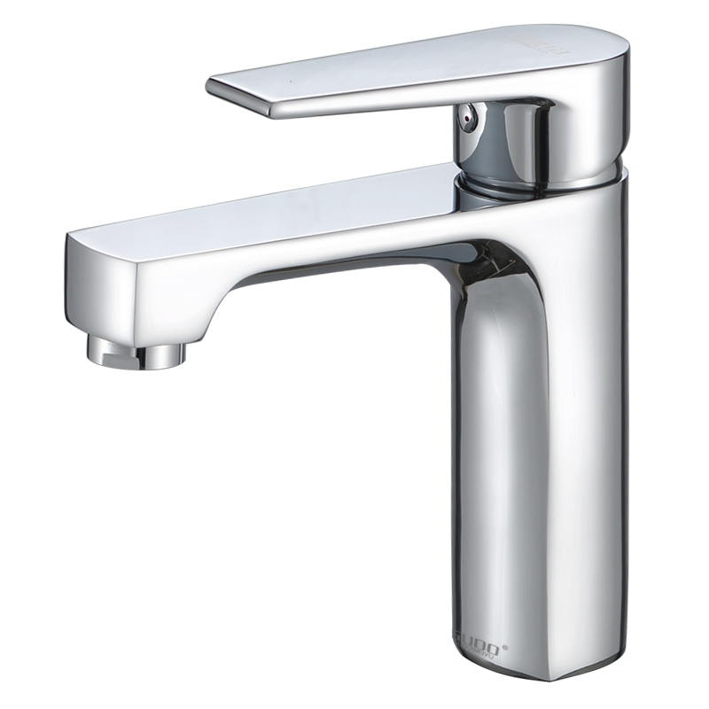 GUDO 古登全铜单把双控冷热面盆龙头 GD-6159