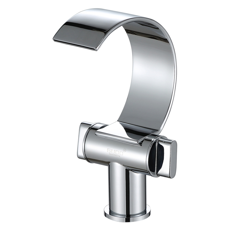 GUDO 古登全铜单把双控冷热面盆龙头 GD-6151（1箱