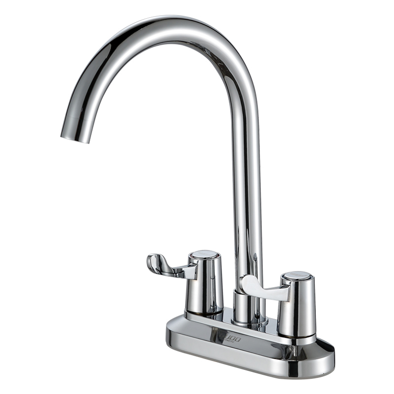 GUDO 古登全铜双孔冷热面盆龙头 GD-5603（1箱=18套）