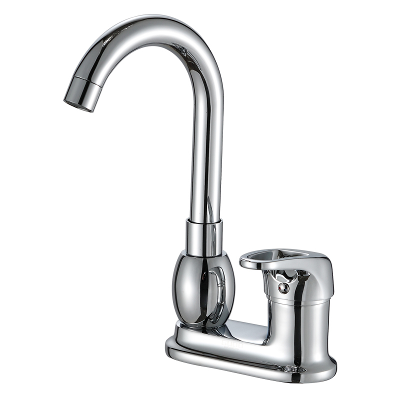 GUDO 古登全铜双孔冷热面盆龙头 GD-5607（1箱=20套）